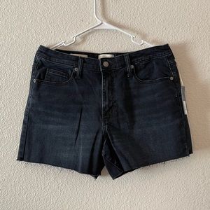 High Rise Midi Shorts